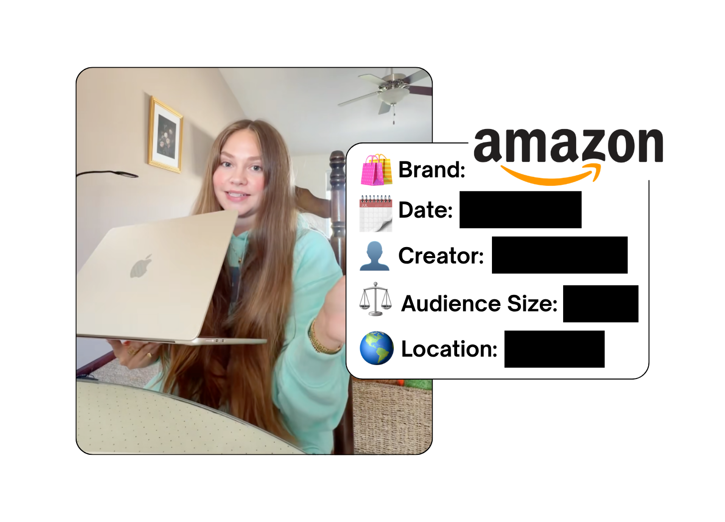 Spotted: Amazon in a new paid collab