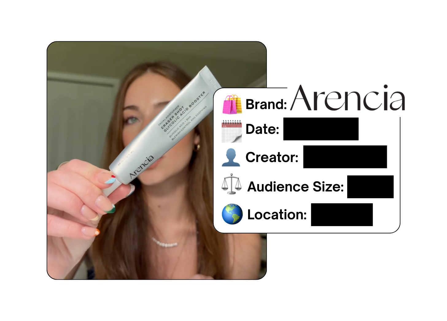Spotted: Arencia in a new paid collab