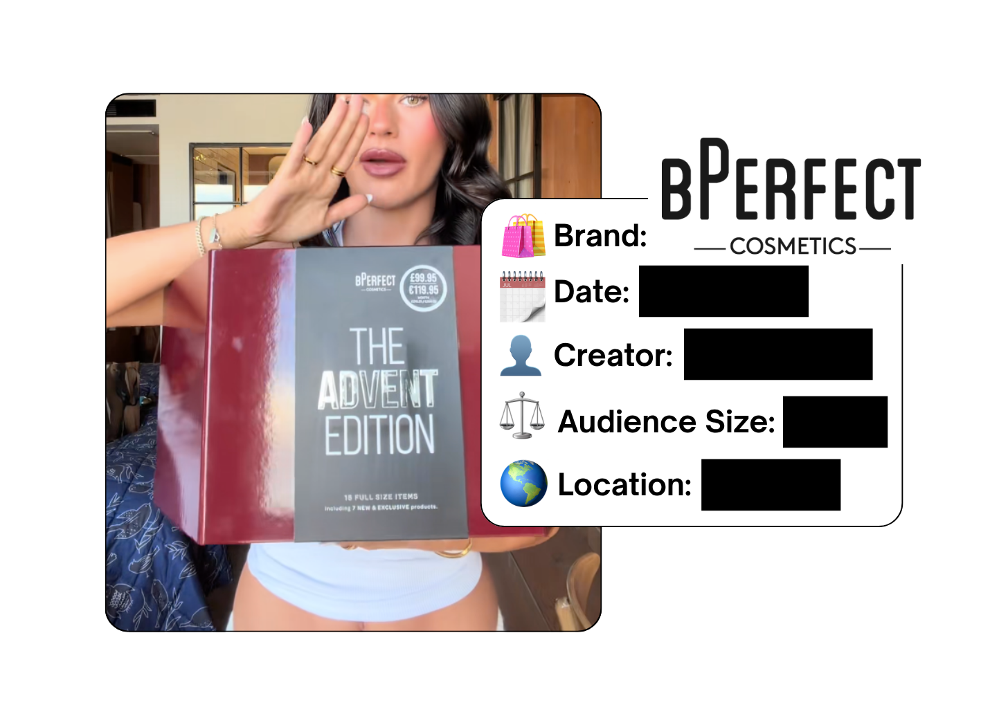 Spotted: BPerfect Cosmetics in a new paid collab