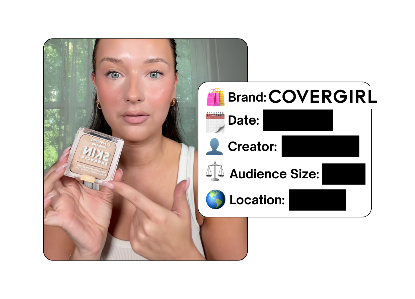 Spotted: COVERGIRL in a new paid collab