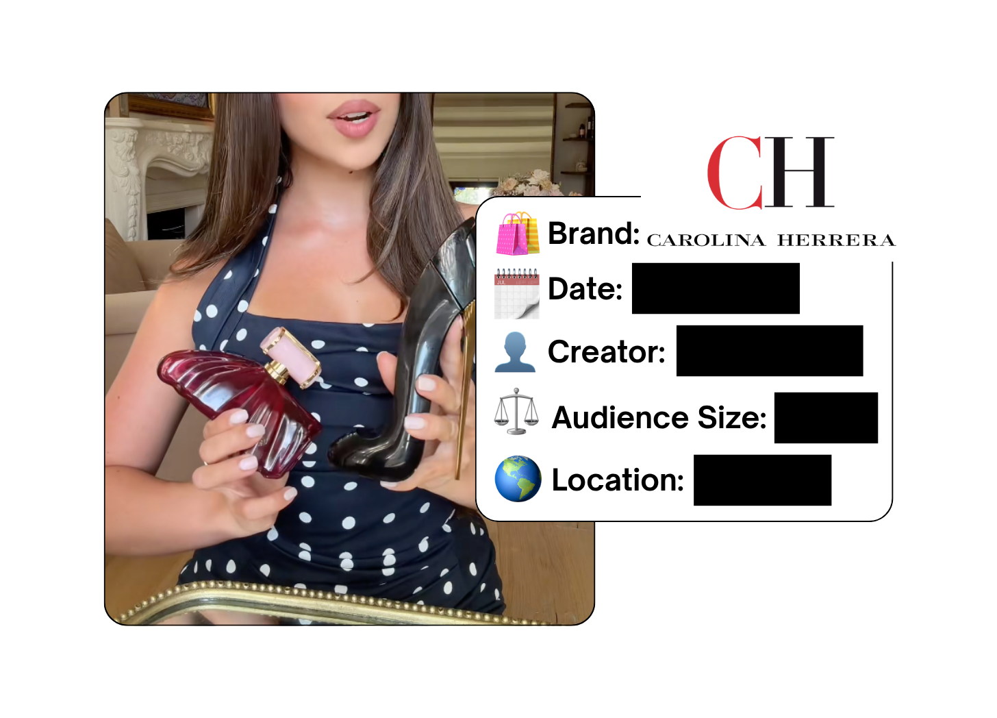 Spotted: Carolina Herrera in a new paid collab