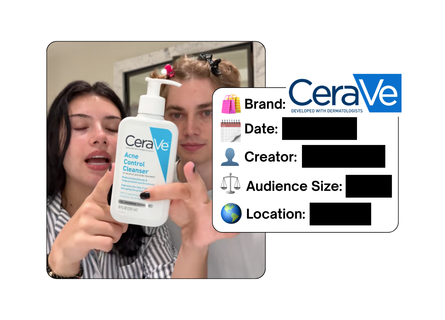Spotted: CeraVe in a new paid collab