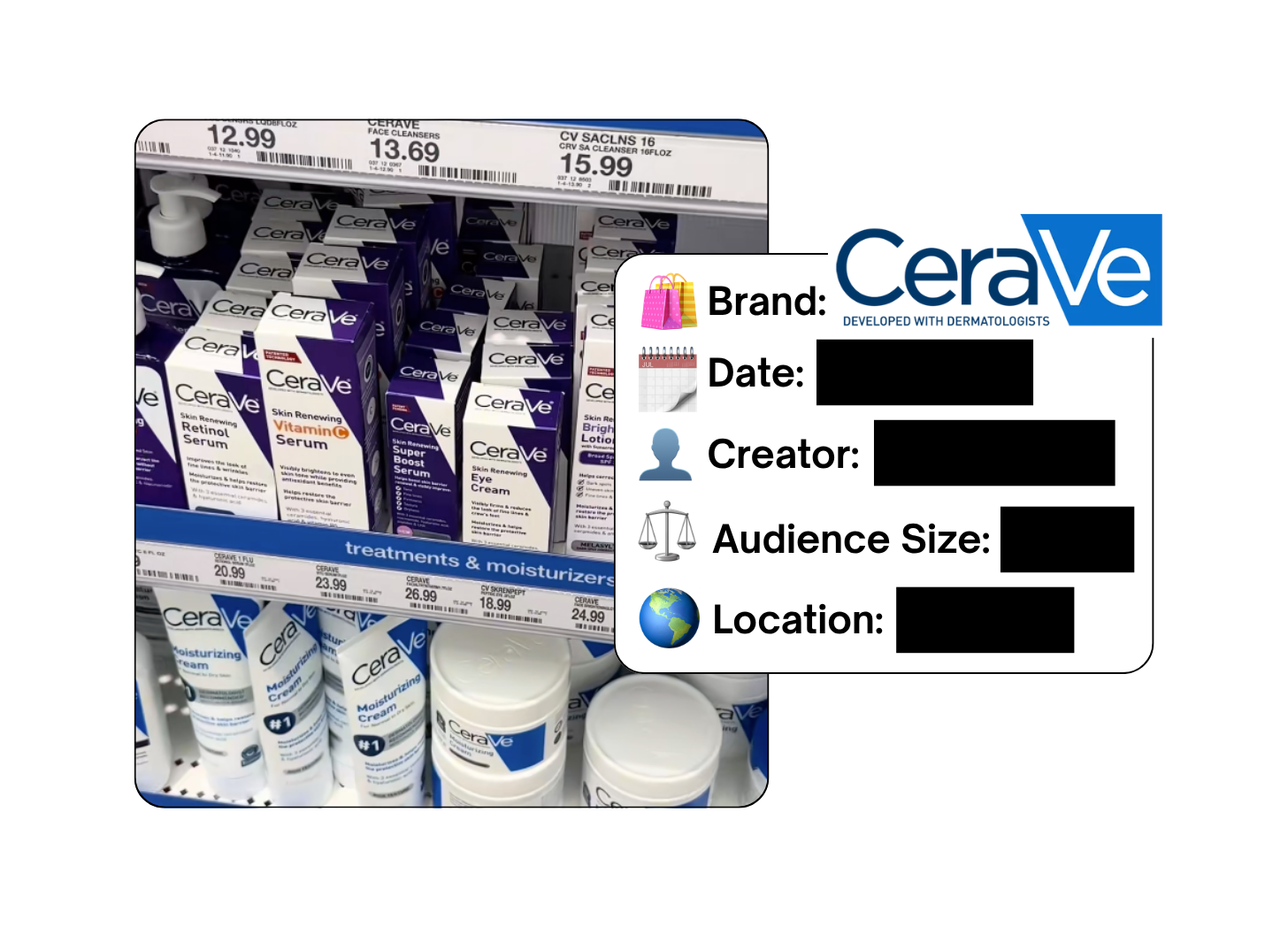 Spotted: CeraVe in a new paid collab