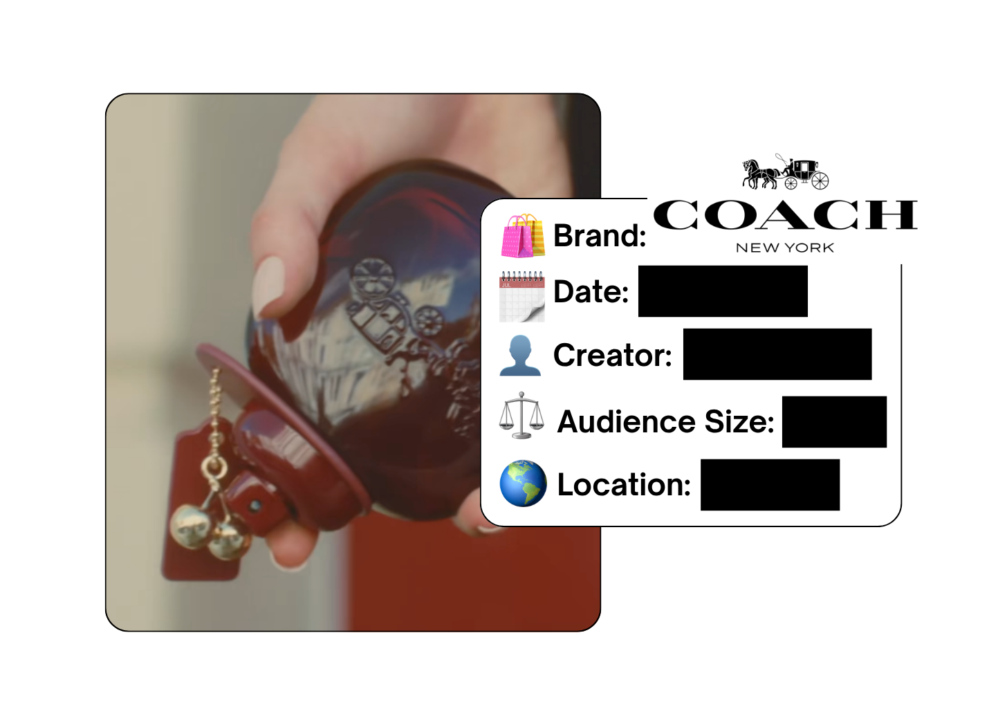 Spotted: Coach in a new paid collab