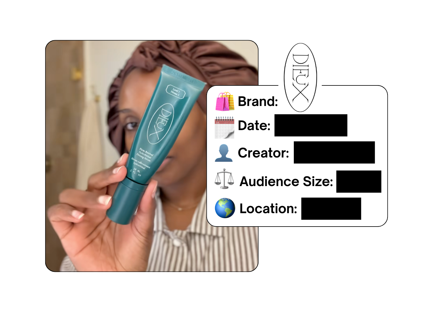 Spotted: Dieux Skin in a new paid collab