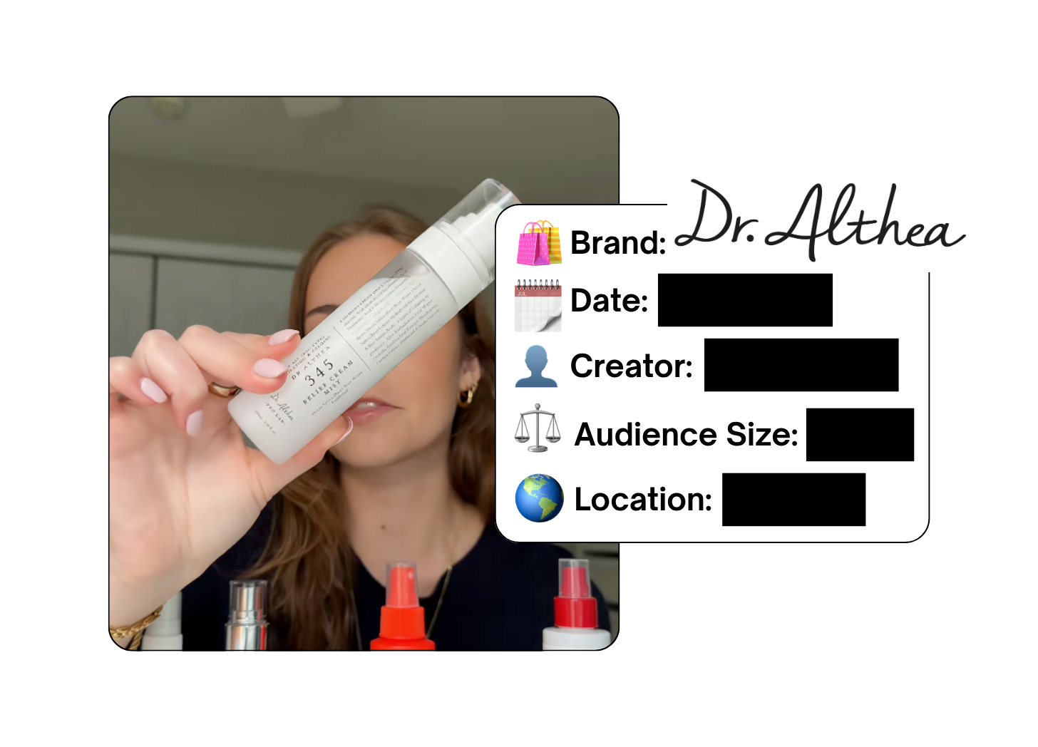 Spotted: Dr. Althea in a new paid collab