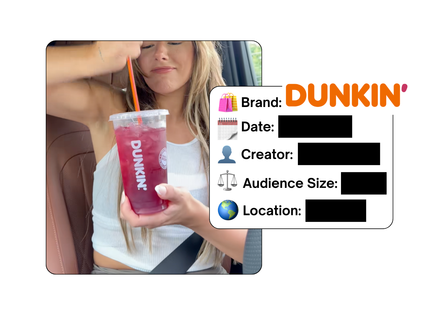 Spotted: Dunkin’ in a new paid collab
