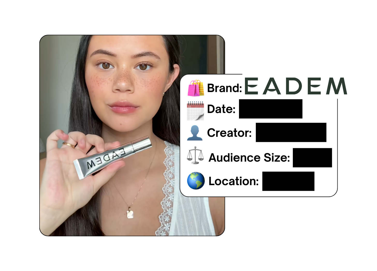Spotted: EADEM in a new paid collab