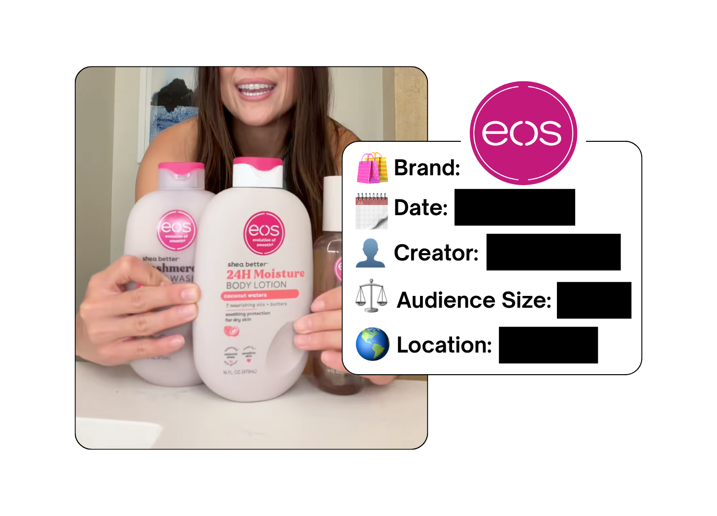 Spotted: EOS in a new paid collab