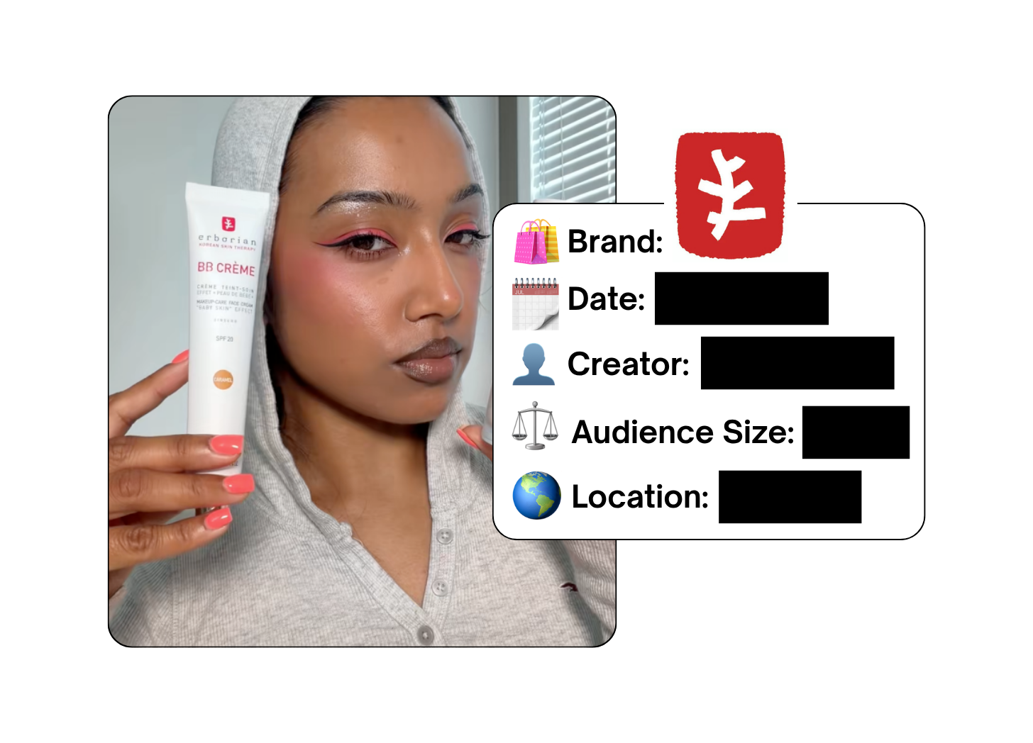 Spotted: Erborian in a new paid collab