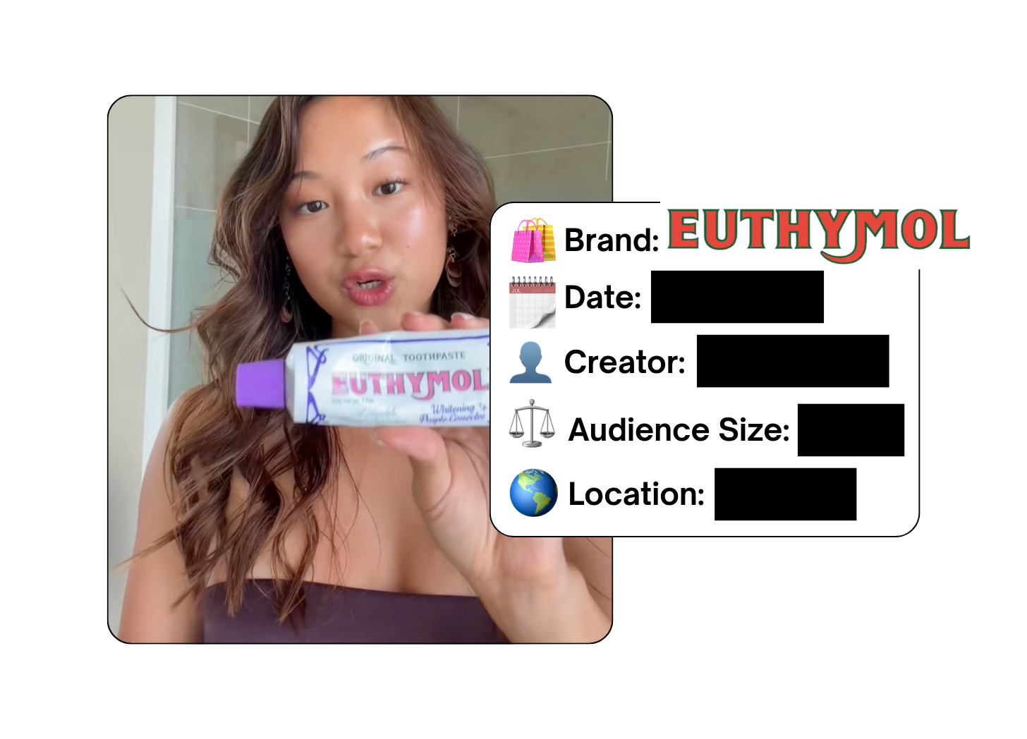 Spotted: Euthymol in a new paid collab