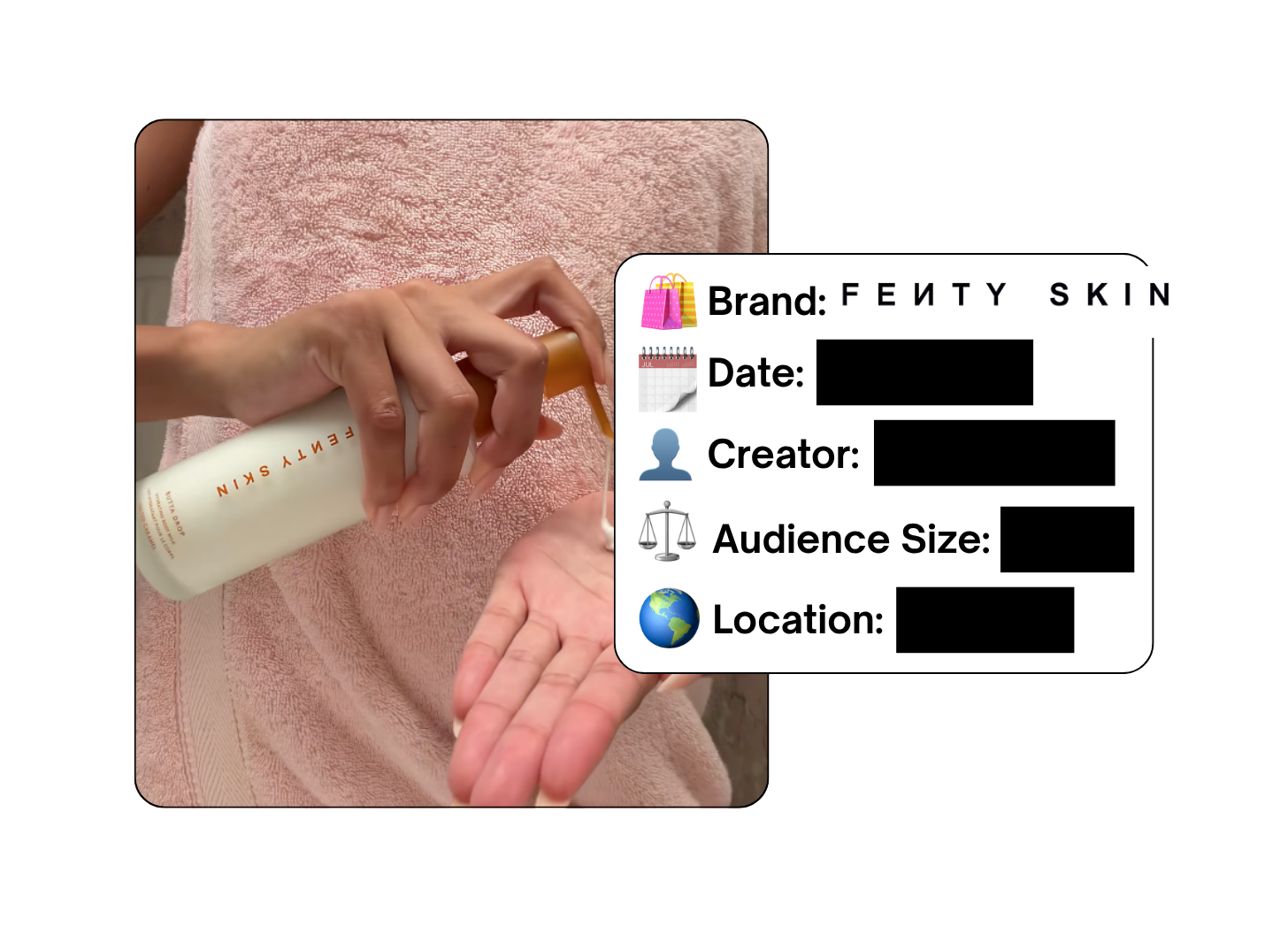 Spotted: Fenty Skin in a new paid collab