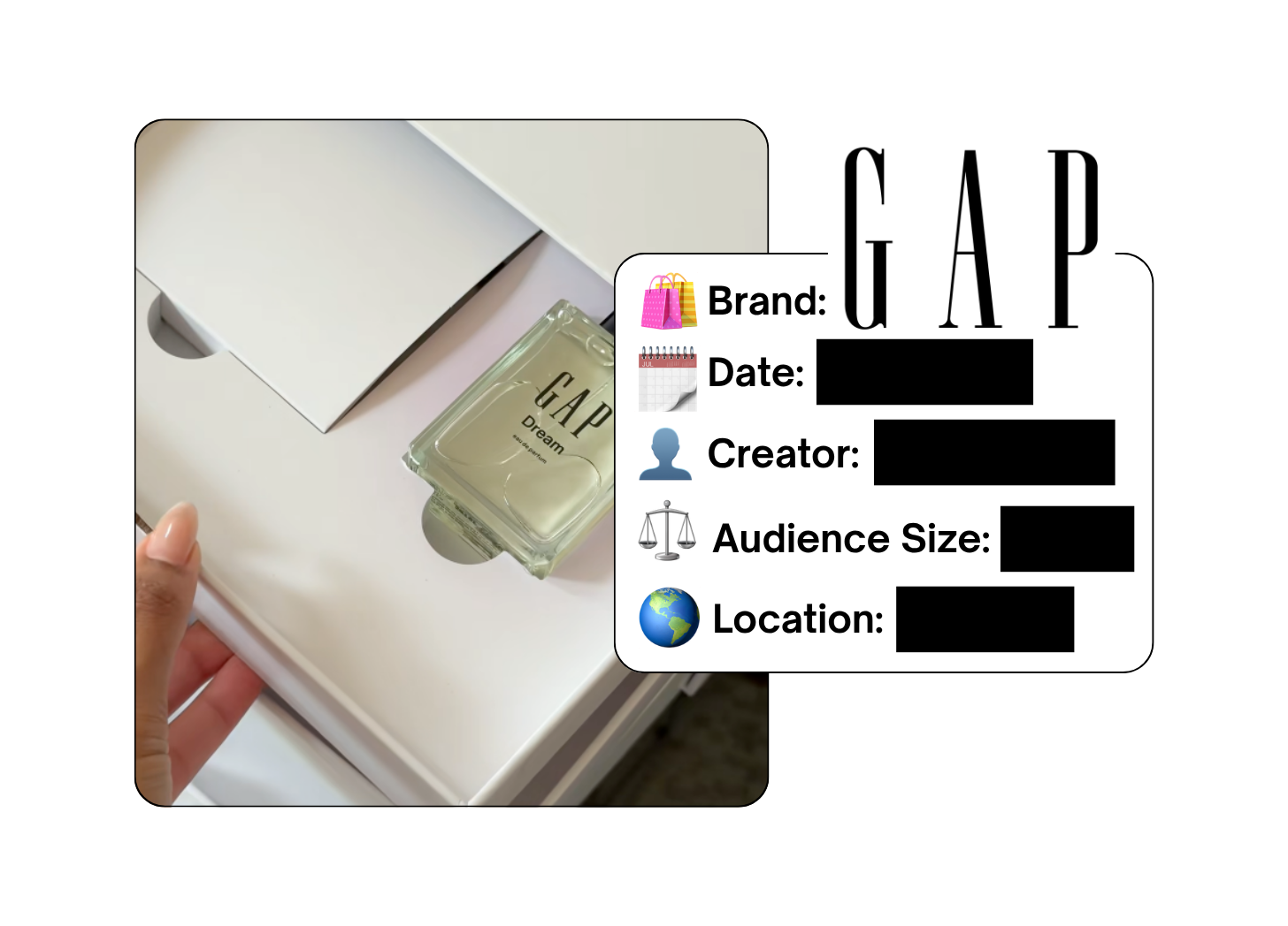Spotted: Gap in a new paid collab