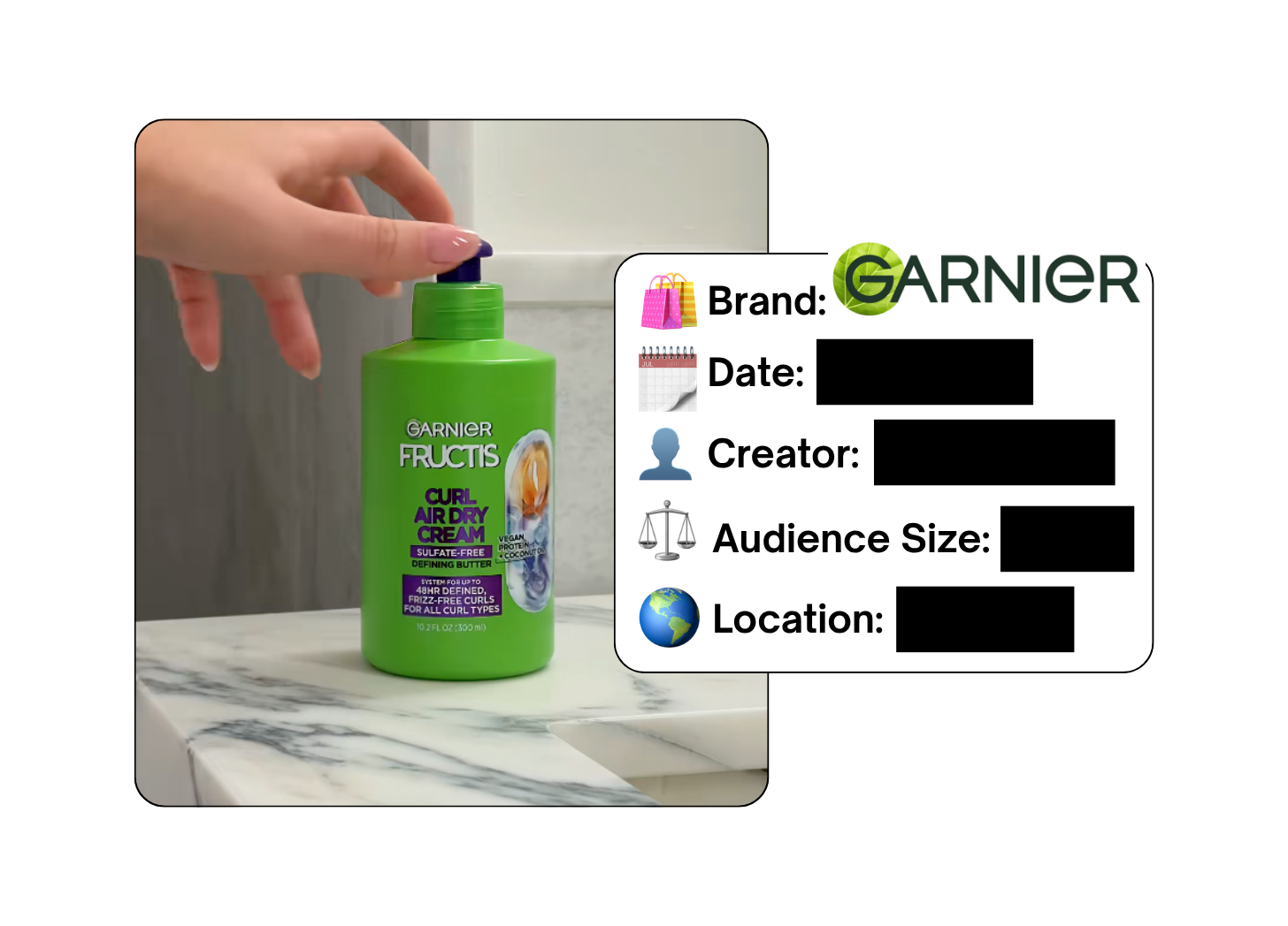 Spotted: Garnier in a new paid collab
