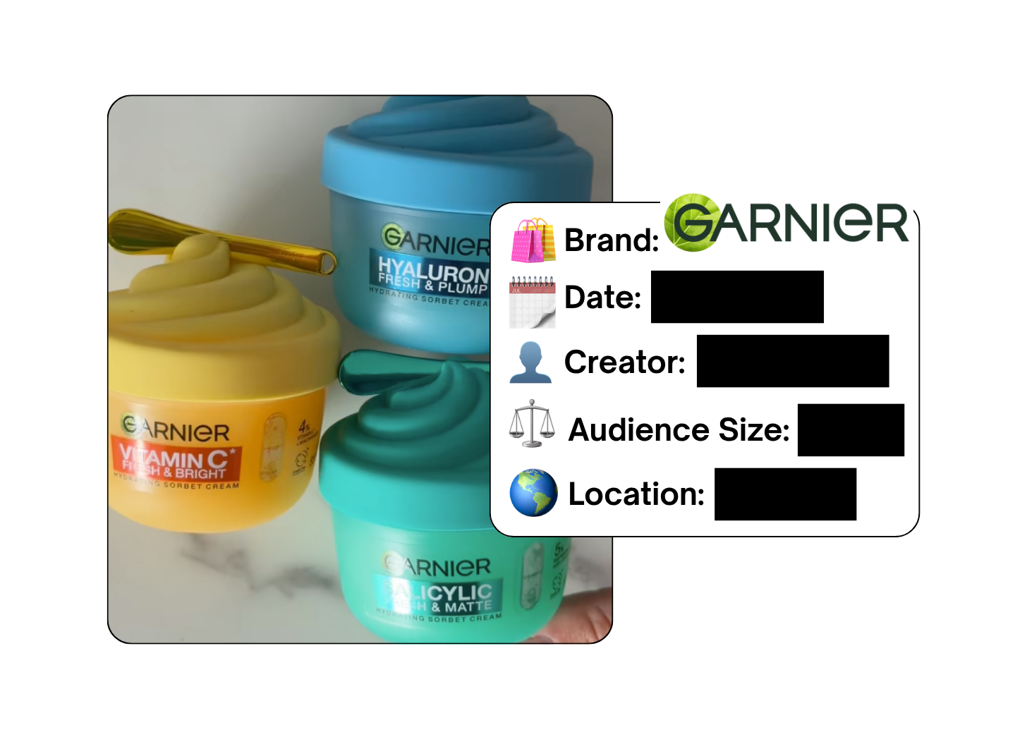 Spotted: Garnier in a new paid collab