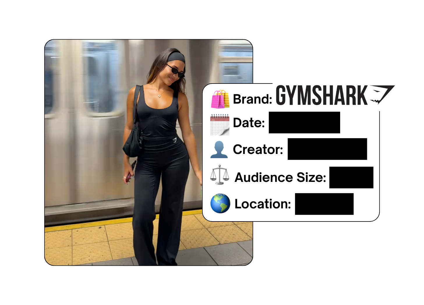 Spotted: Gymshark in a new paid collab