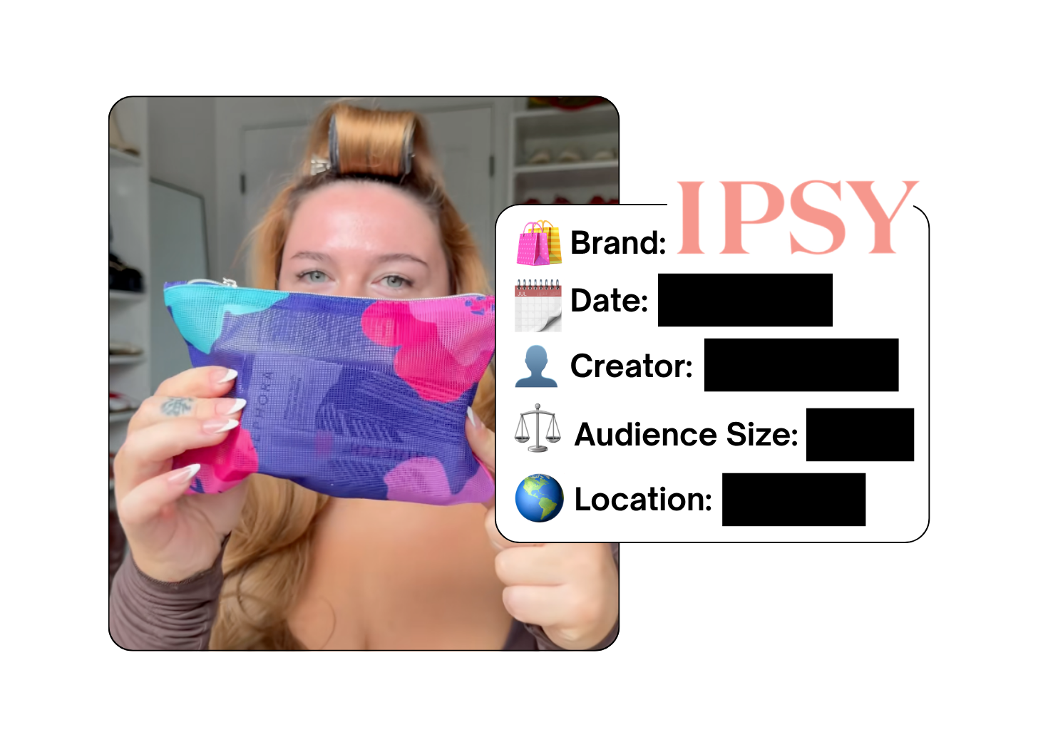 Spotted: IPSY in a new paid collab