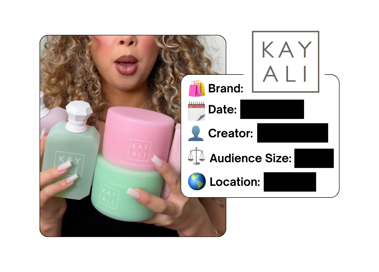 Spotted: KAYALI in a new paid collab