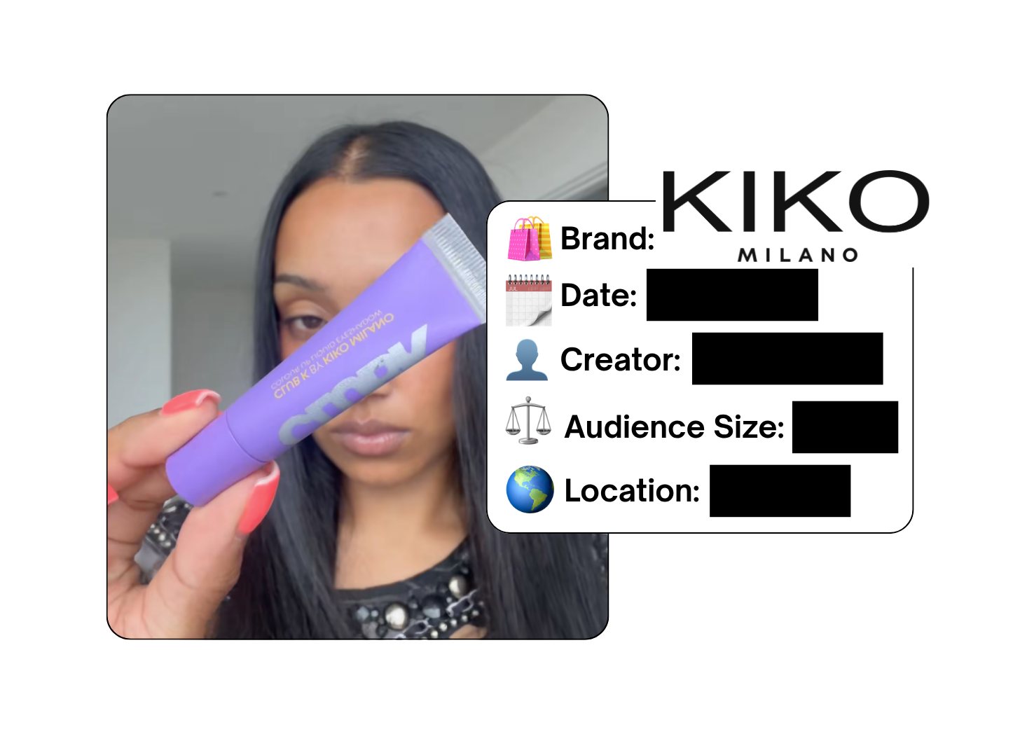 Spotted: KIKO in a new paid collab