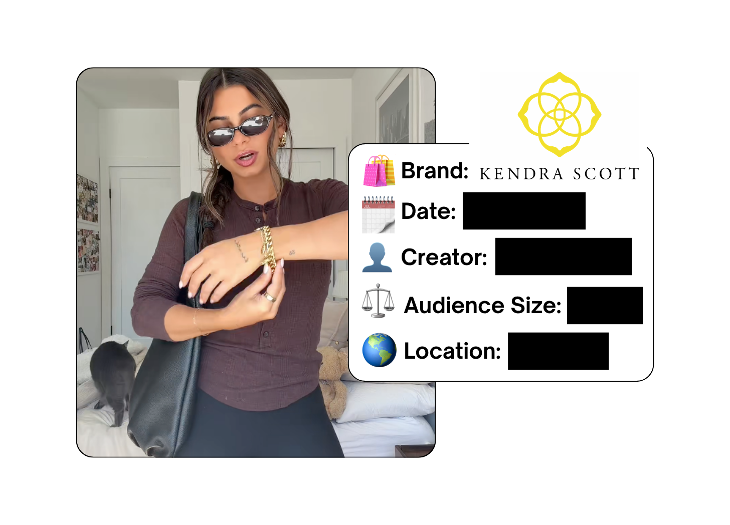 Spotted: Kendra Scott in a new paid collab