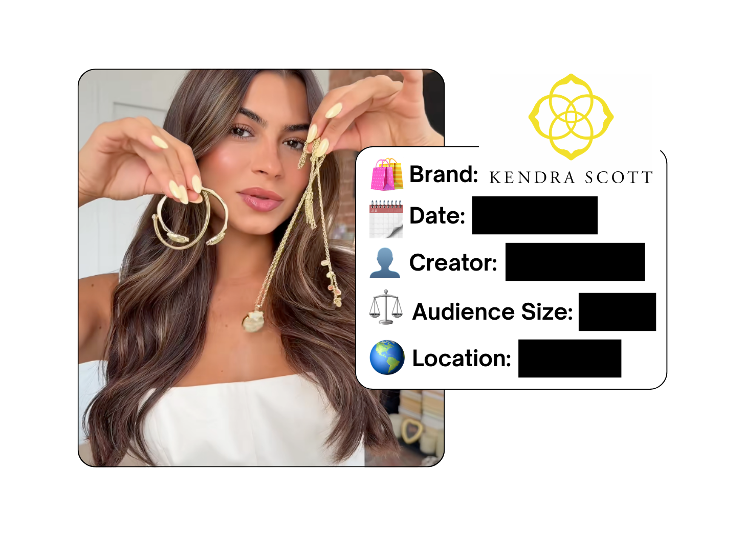 Spotted: Kendra Scott in a new paid collab