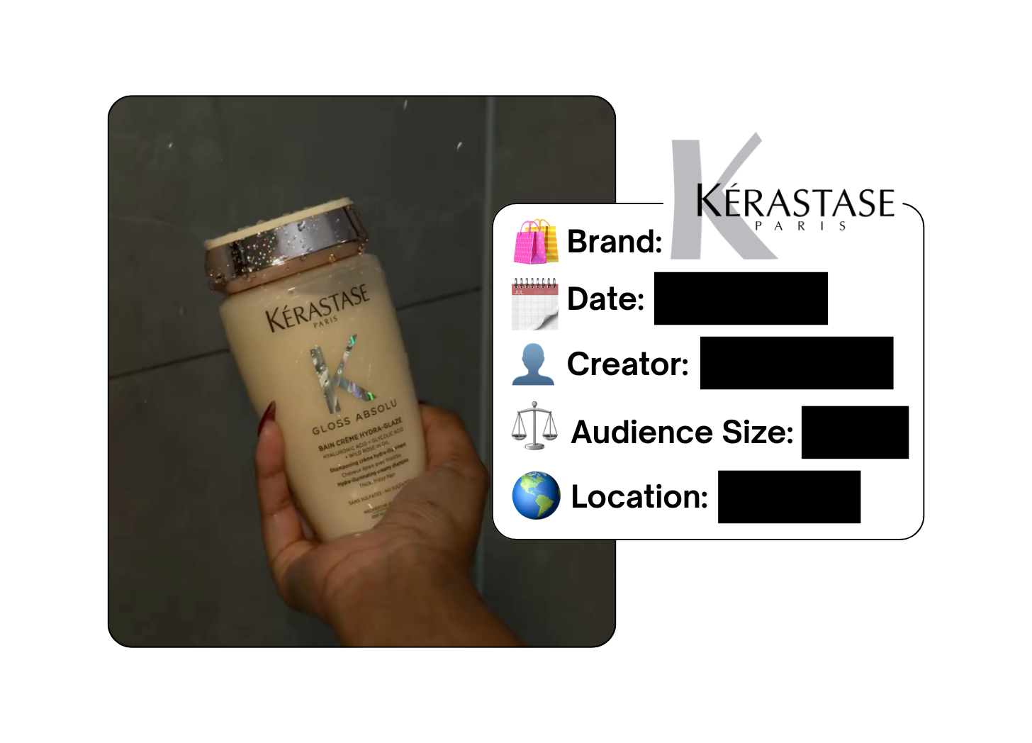 Spotted: Kerastase in a new paid collab