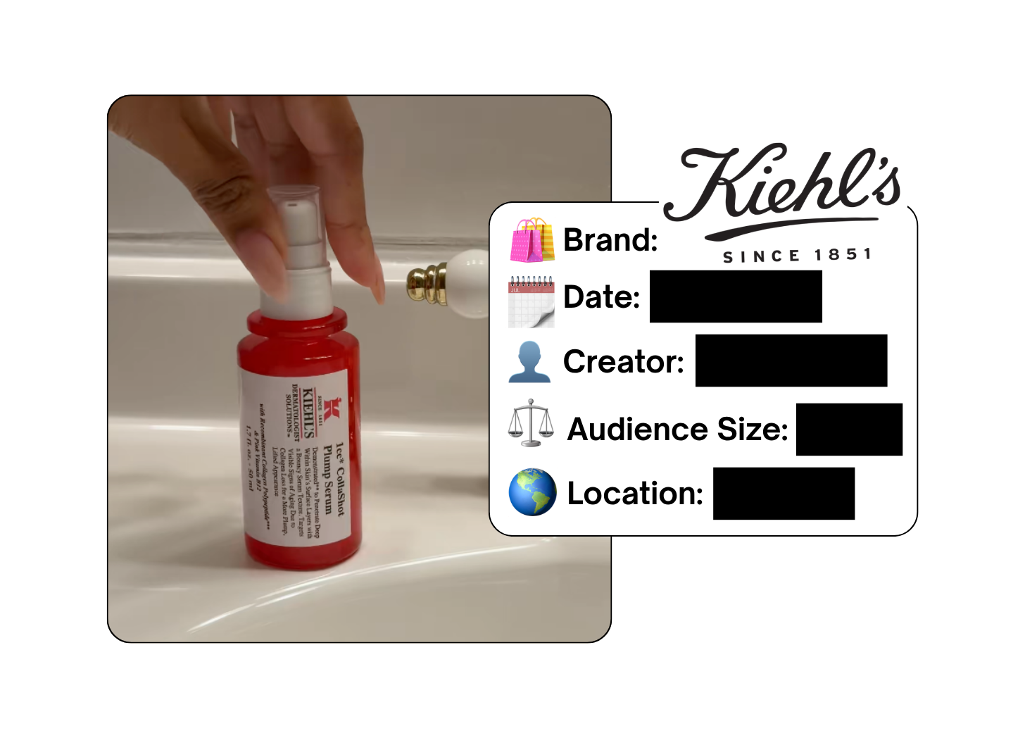 Spotted: Kiehl’s in a new paid collab