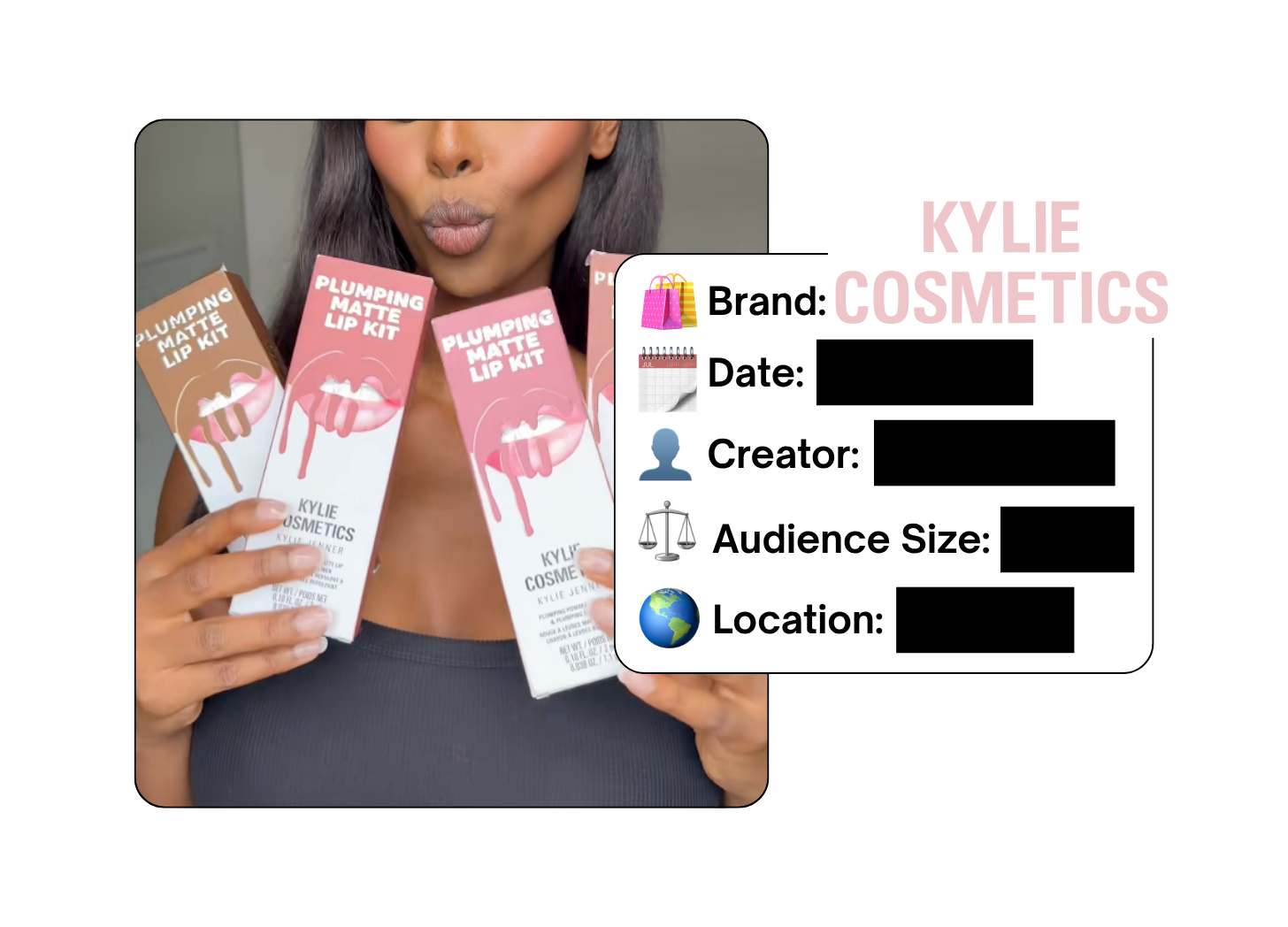 Spotted: Kylie Cosmetics in a new paid collab