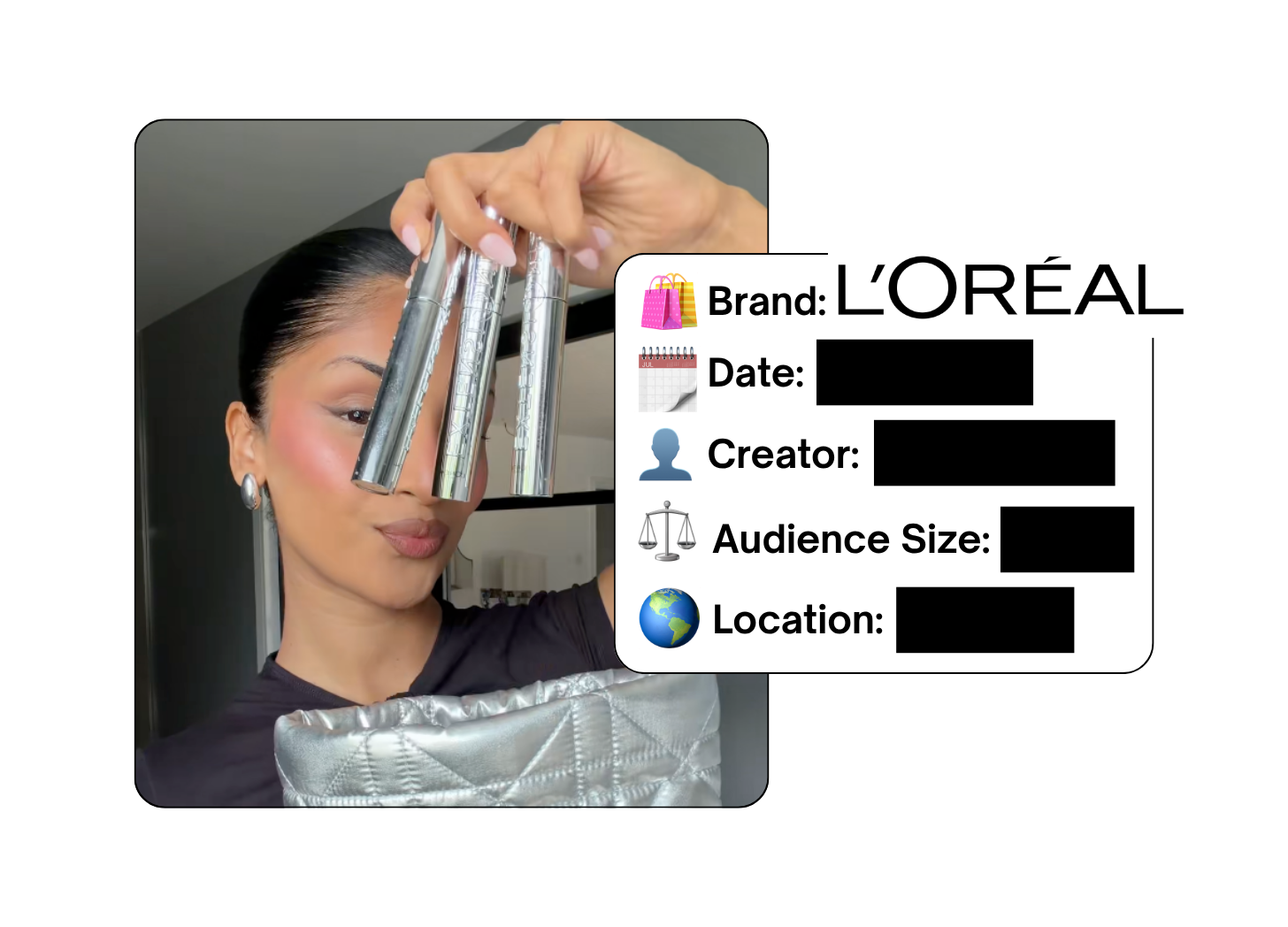 Spotted: L’Oreal in a new paid collab