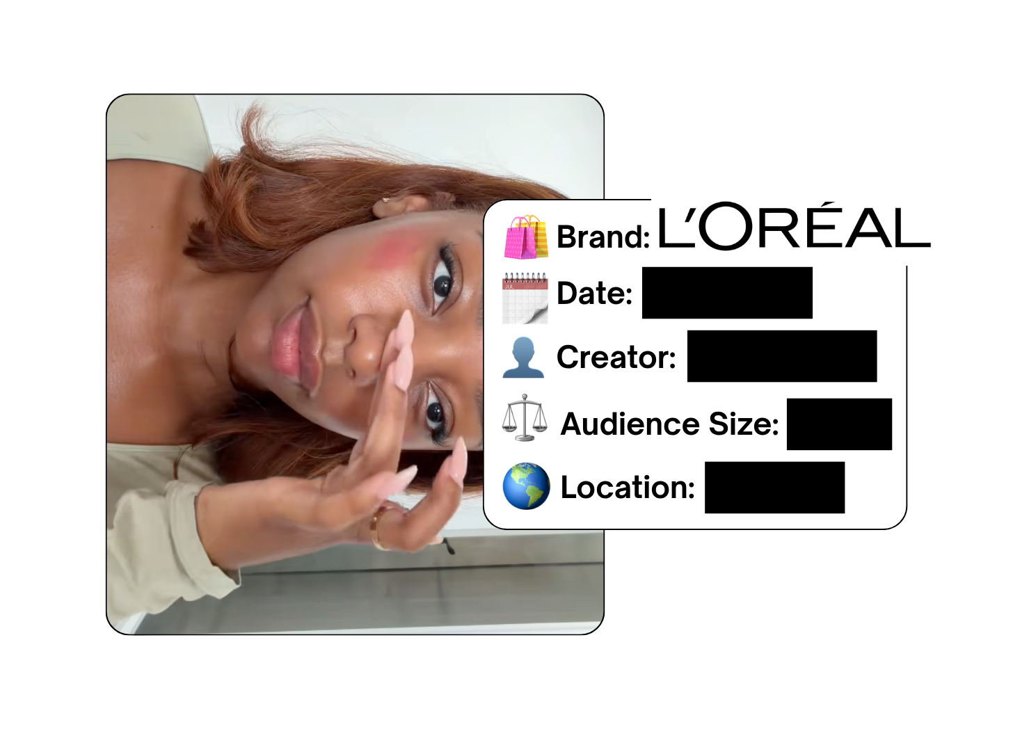 Spotted: L'Oreal Group in a new paid collab