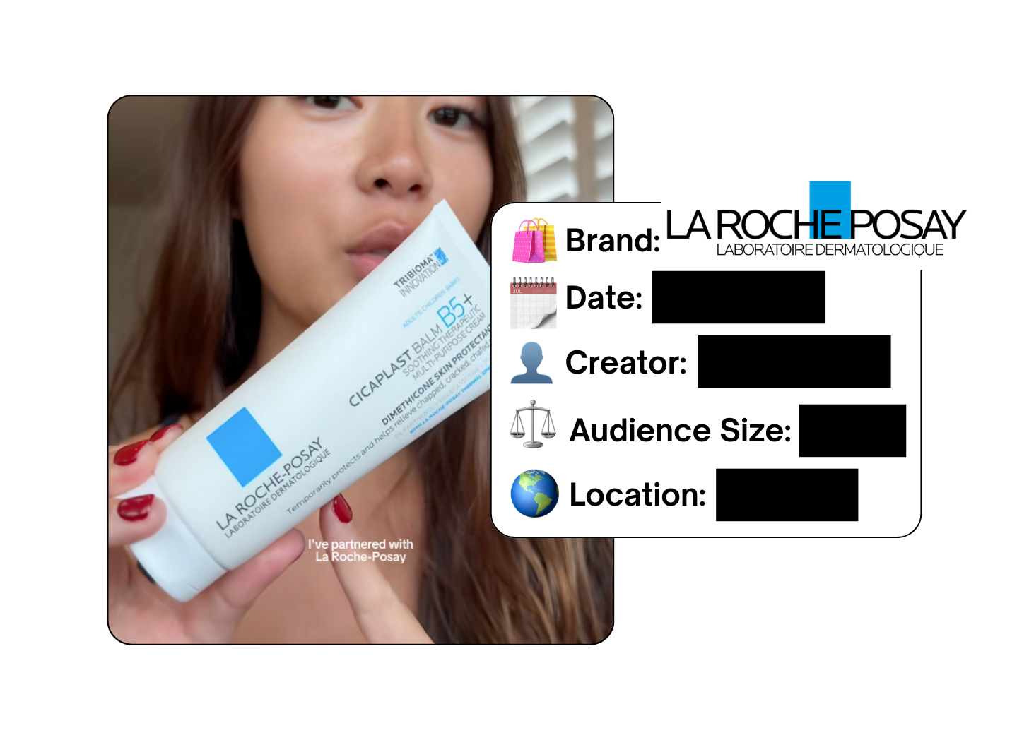 Spotted: La Roche-Posay in a new paid collab