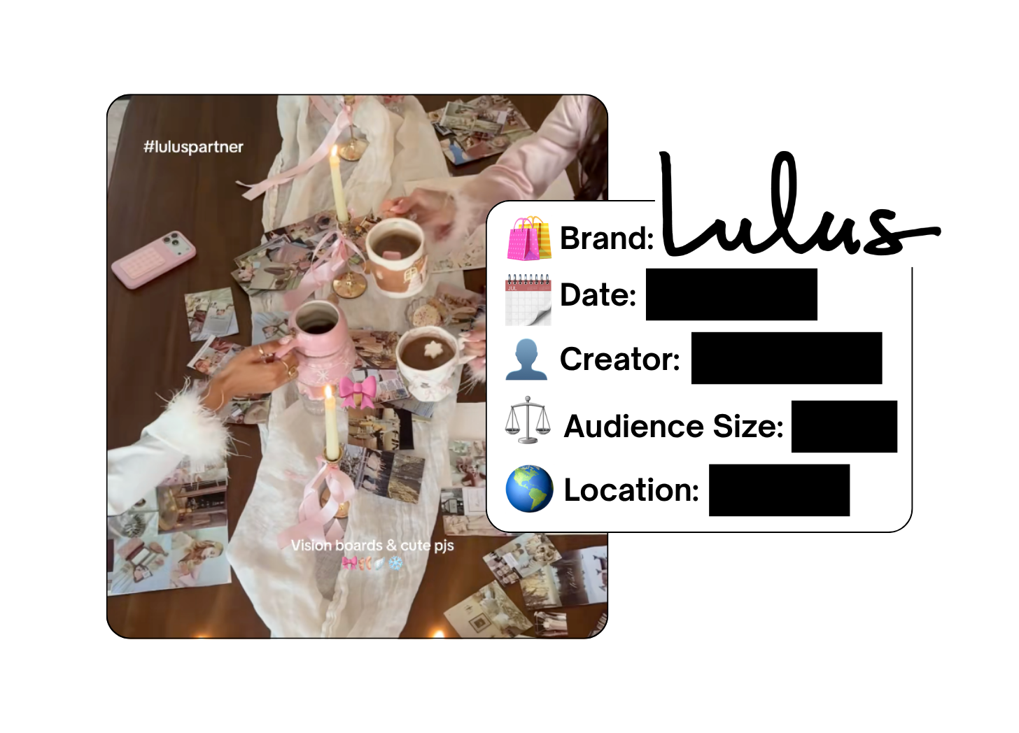 Spotted: Lulus in a new paid collab