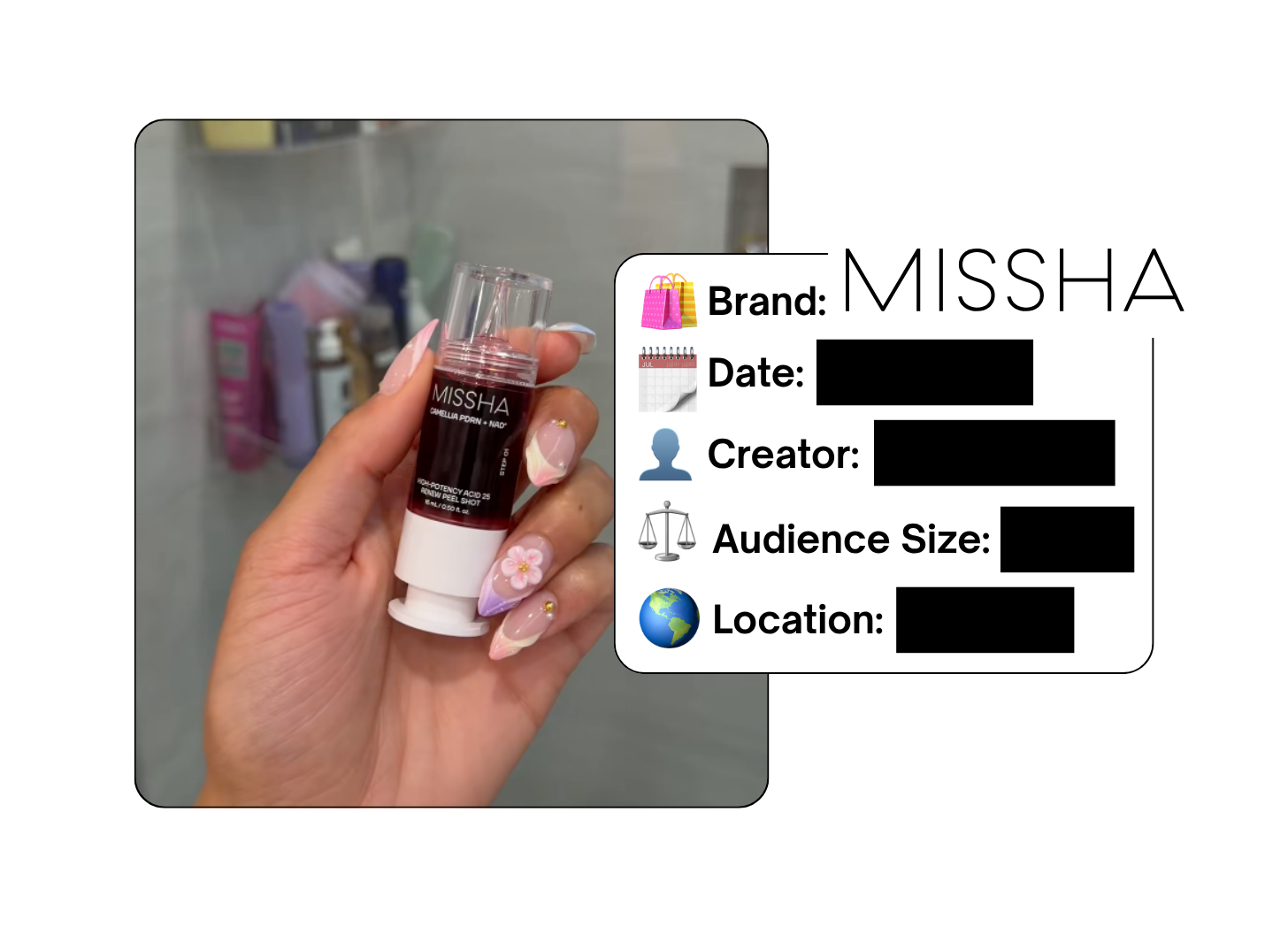Spotted: MISSHA in a new paid collab