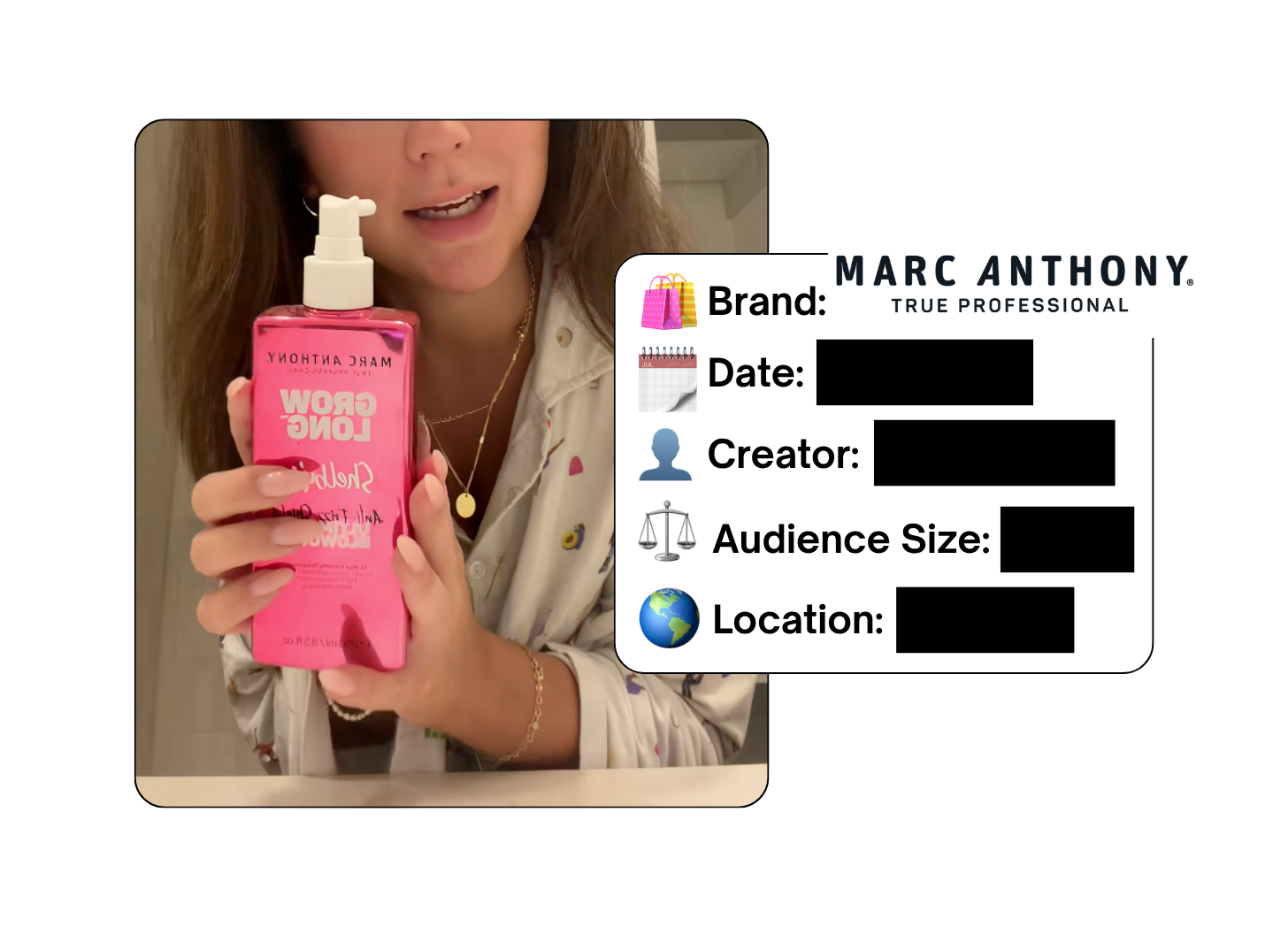 Spotted: Marc Anthony Hair in a new paid collab
