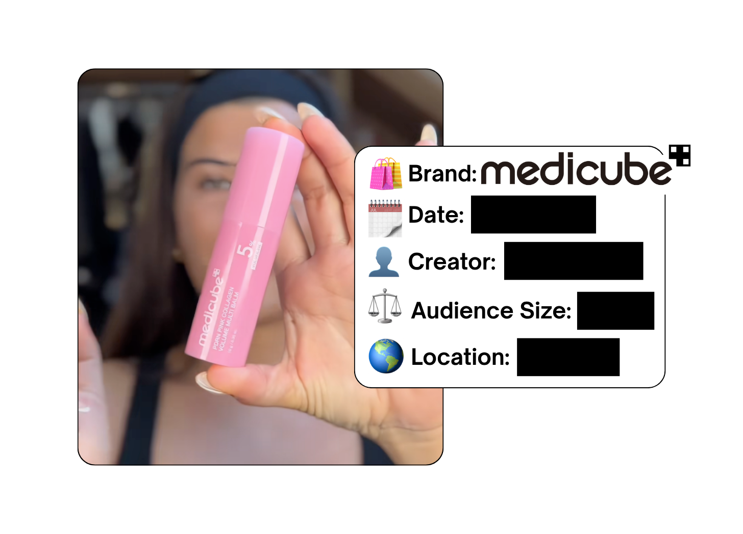 Spotted: Medicube in a new paid collab