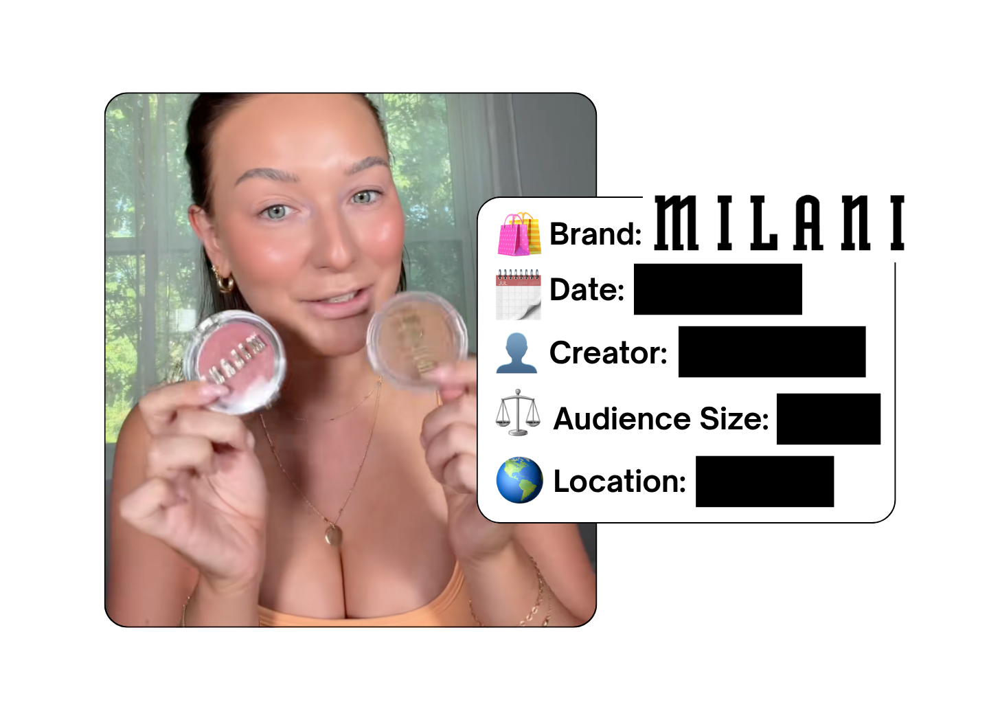 Spotted: Milani Cosmetics in a new paid collab