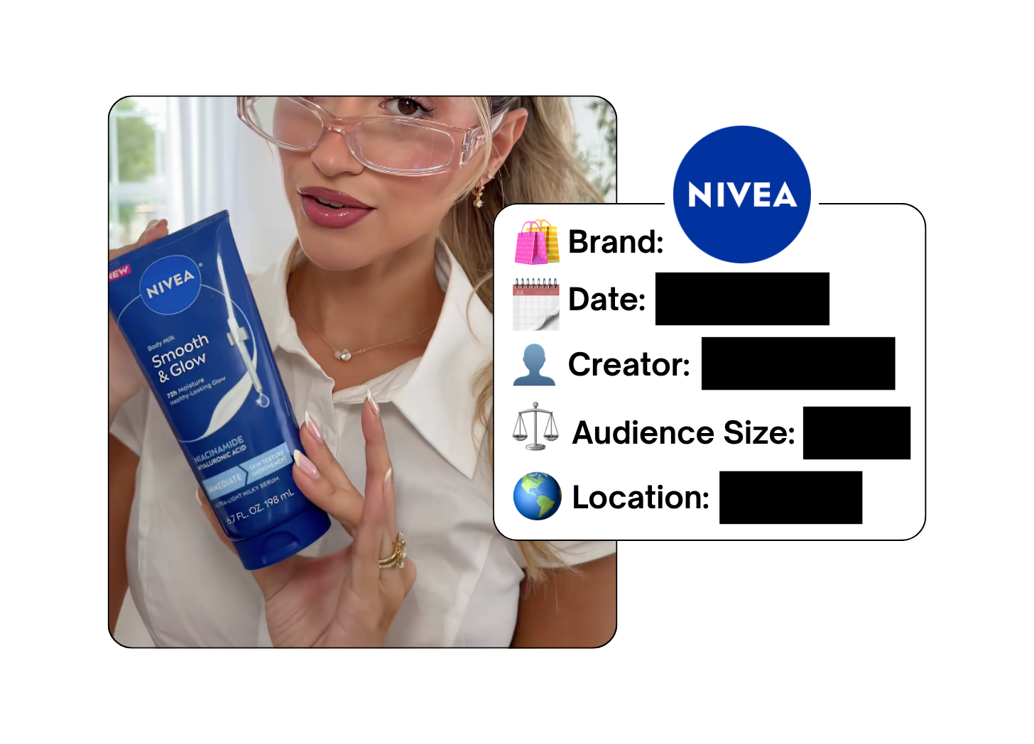 Spotted: NIVEA in a new paid collab