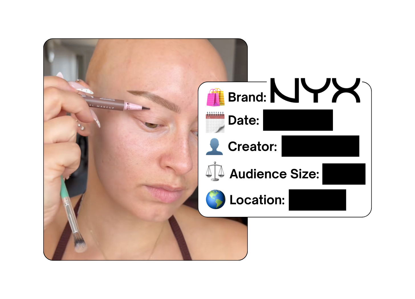 Spotted: NYX Cosmetics in a new paid collab