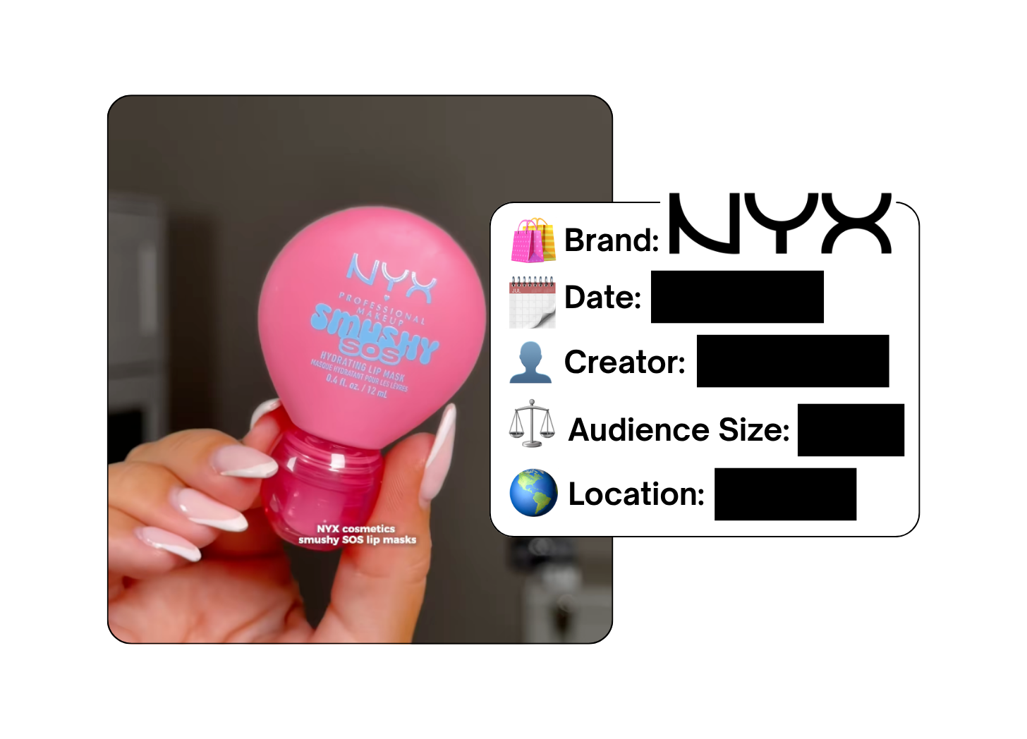 Spotted: NYX Cosmetics in a new paid collab