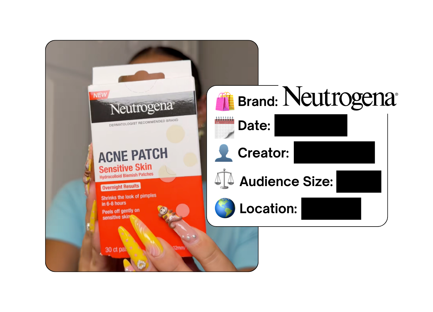 Spotted: Neutrogena in a new paid collab