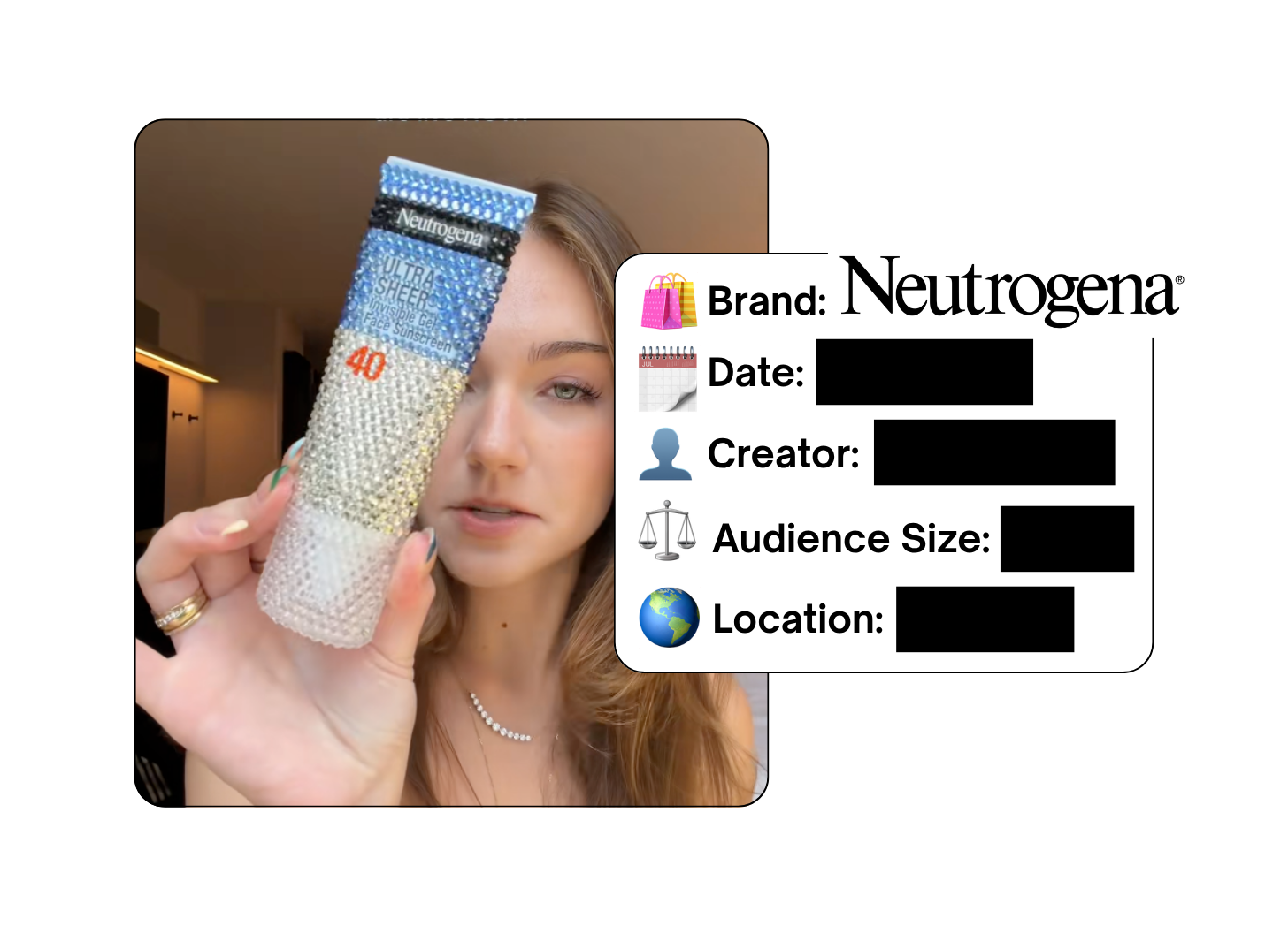 Spotted: Neutrogena in a new paid collab