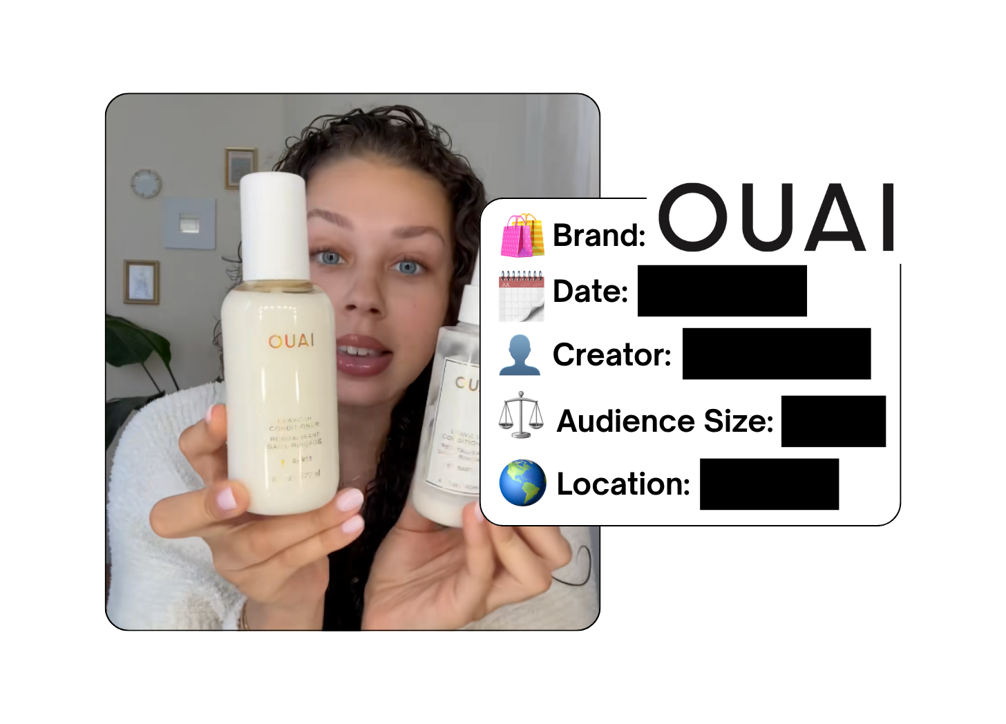 Spotted: OUAI in a new paid collab