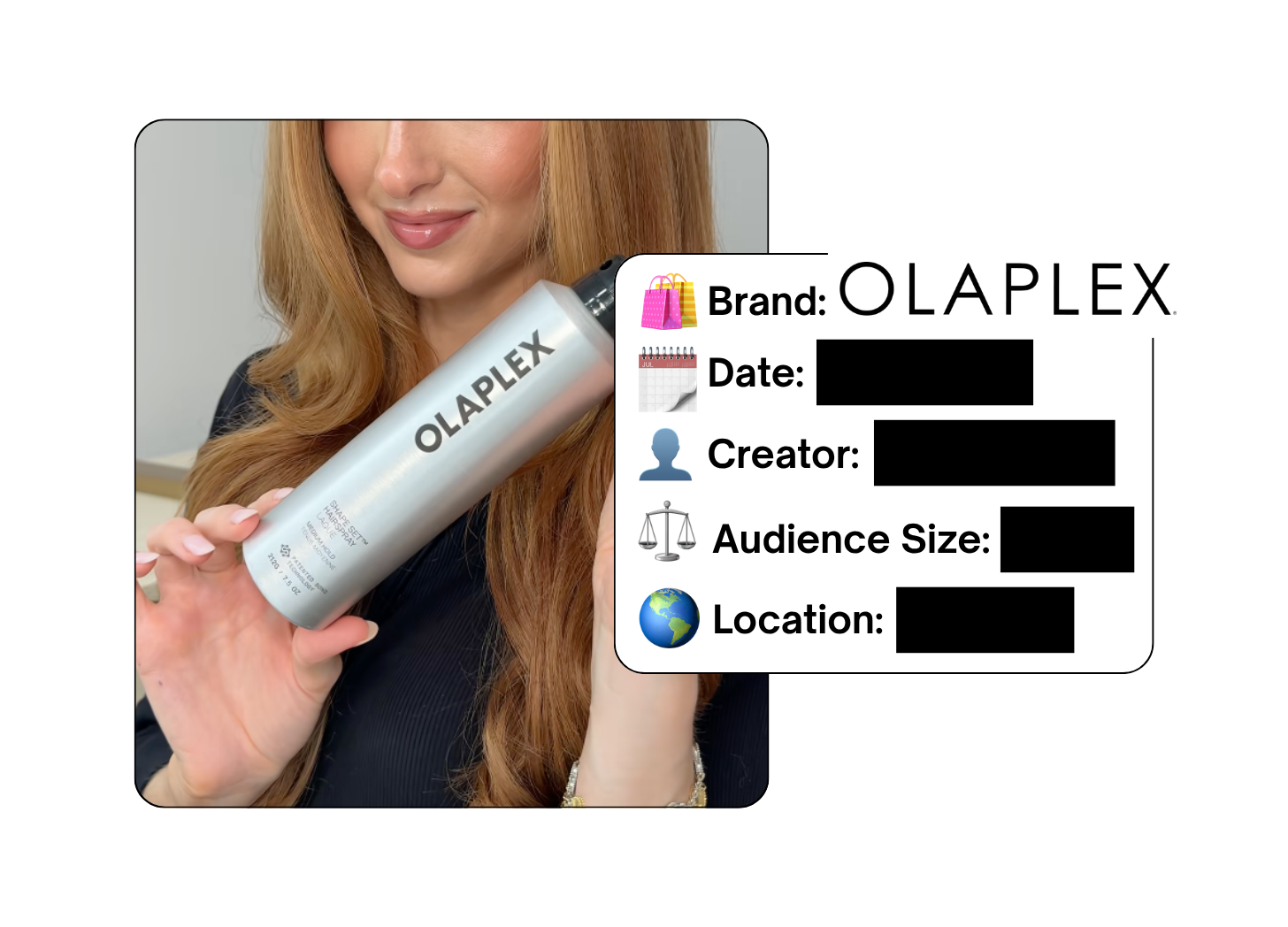 Spotted: Olaplex in a new paid collab