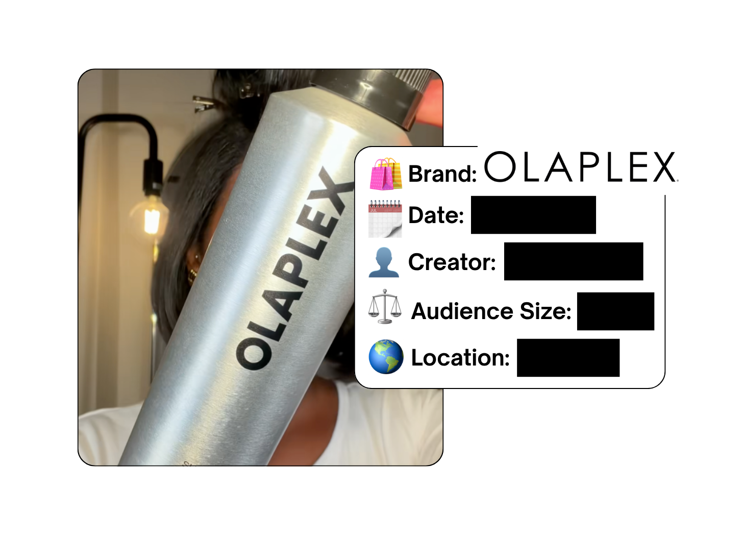 Spotted: Olaplex in a new paid collab