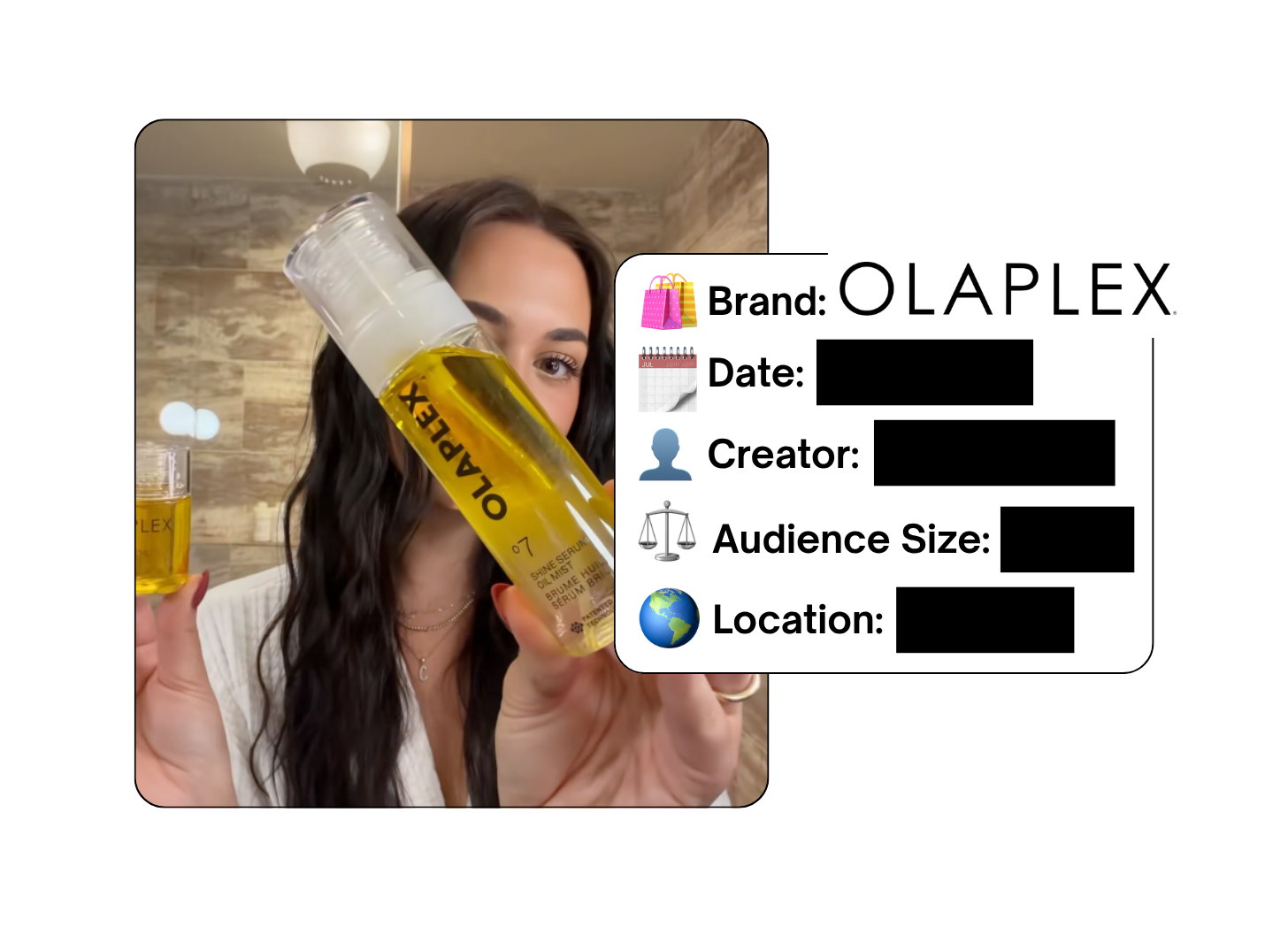 Spotted: Olaplex in a new paid collab