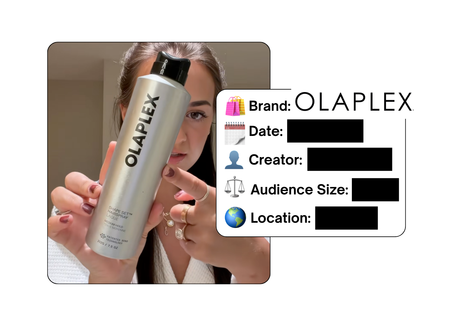 Spotted: Olaplex in a new paid collab