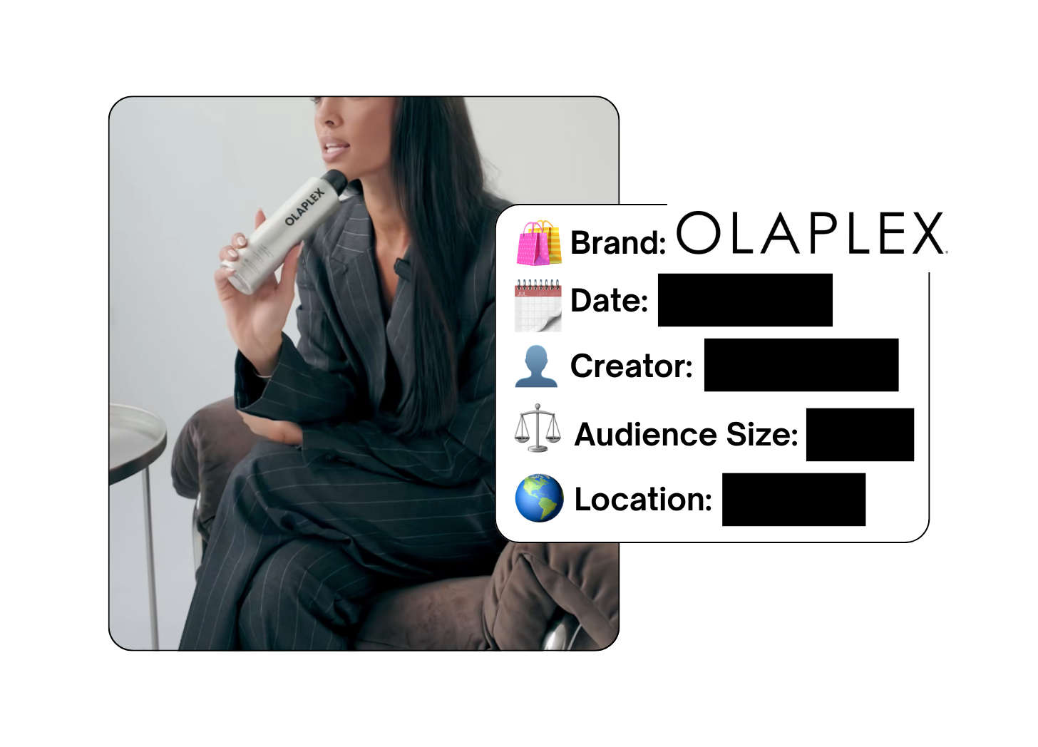 Spotted: Olaplex in a new paid collab