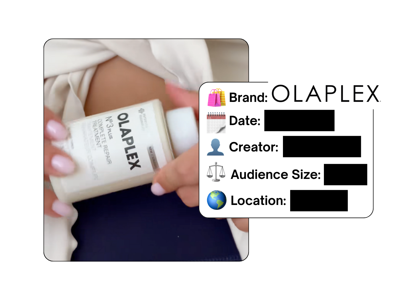 Spotted: Olaplex in a new paid collab