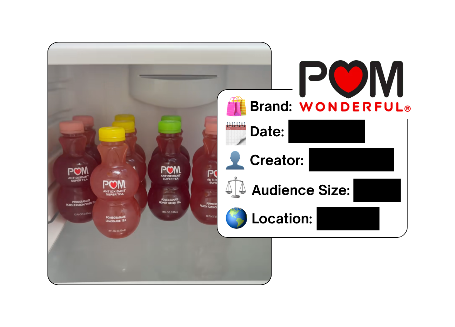 Spotted: POM Wonderful in a new paid collab