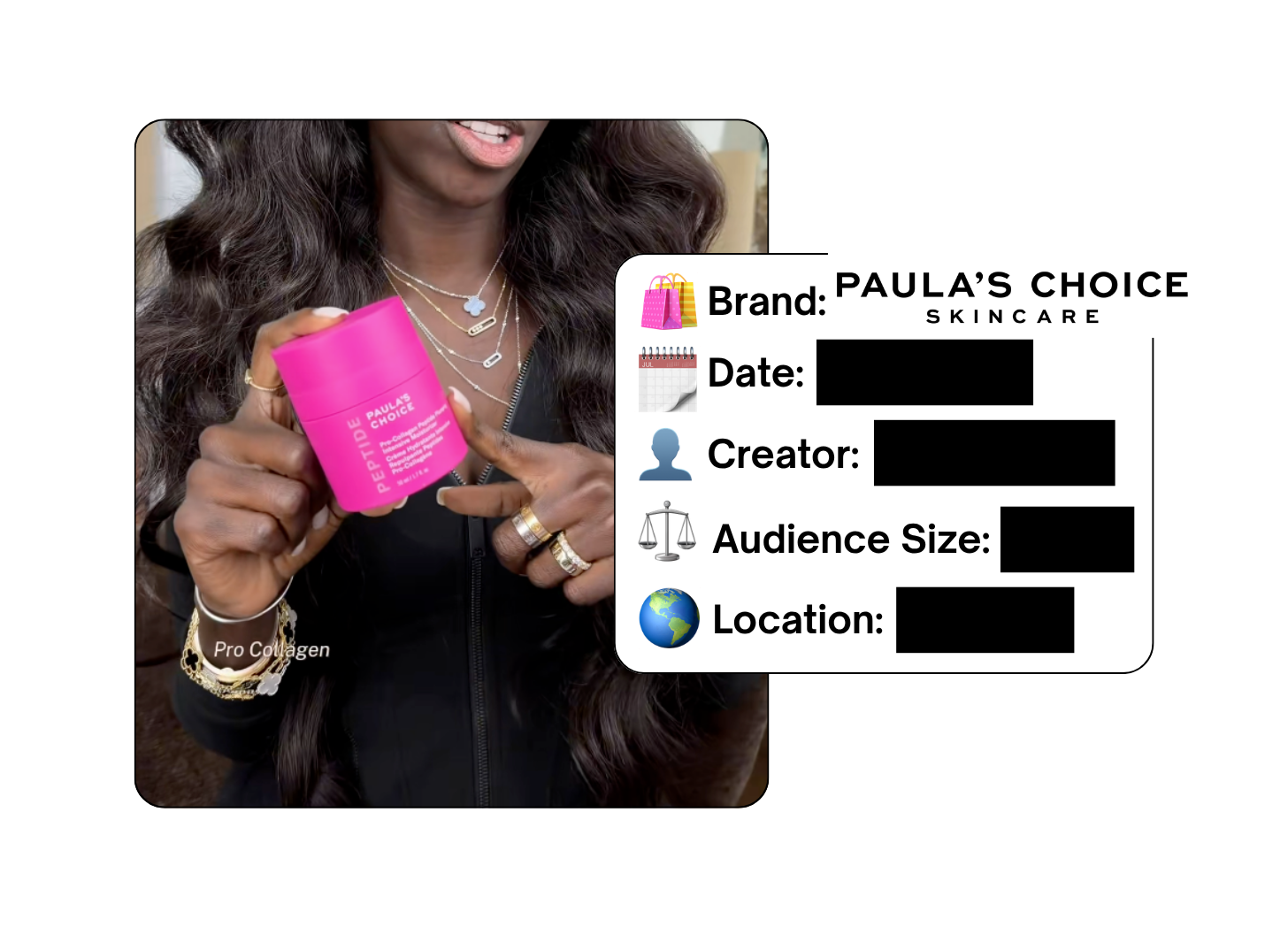 Spotted: Paula’s Choice in a new paid collab